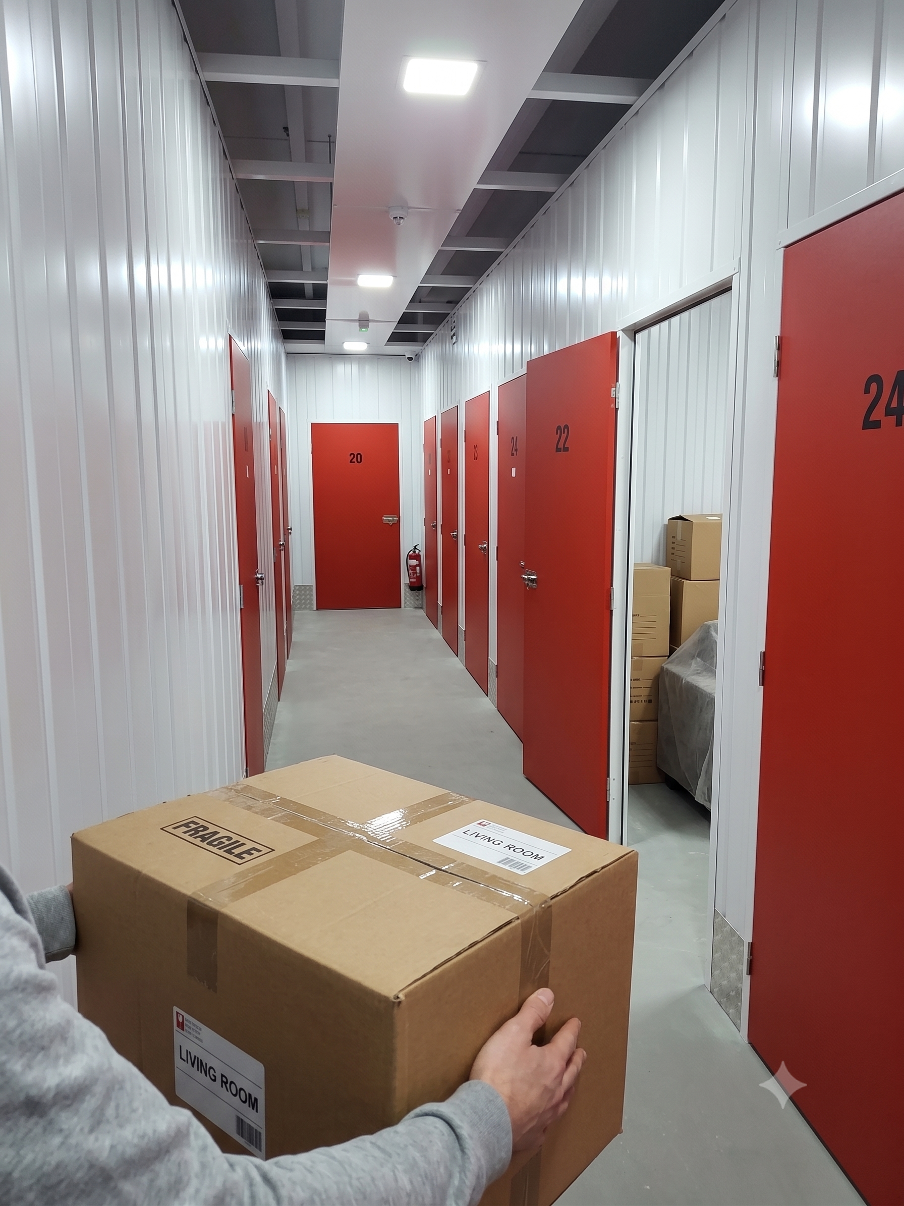 Trastero personal de 2 m² en San Fernando con cerradura electrónica